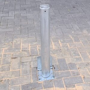 GALV760 Galvanised Telescopic Bollard Excluded Installation